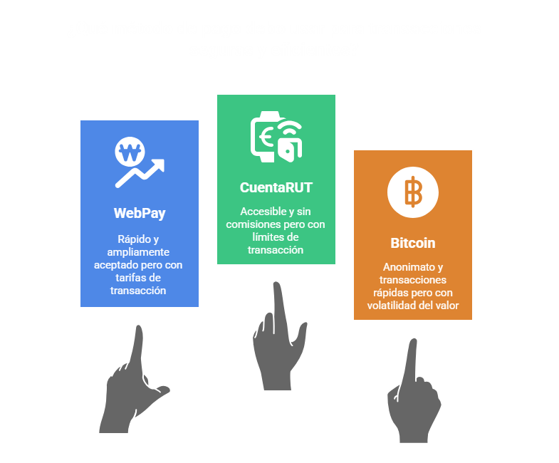 Qué método de pago debo usar para transacciones seguras y eficientes